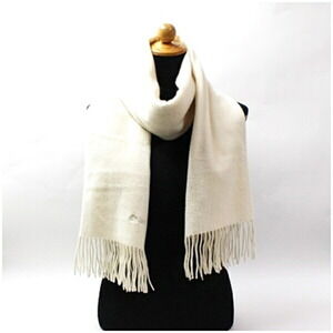 Chloé Chloe Large Scarf White 176 x 48 cm Women's